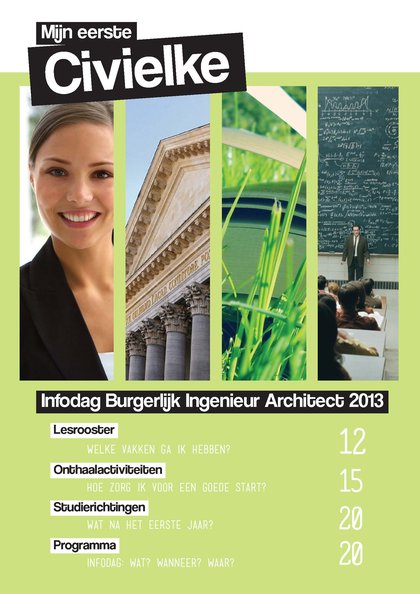 Mijn eerste Civielke Ingenieur-Architect
